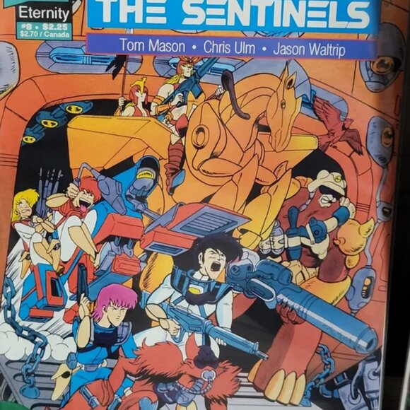 Eternity Comic Robotech II - The Sentinels Vol. 2 Collection #1 - 21 RUN SET - Picture 10 of 16